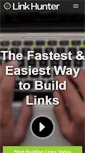 Mobile Screenshot of linkhunter.com